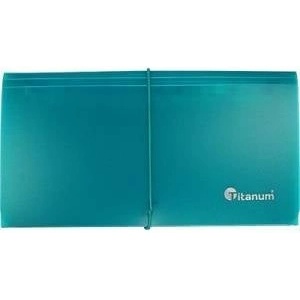 TITANUM Briefcase DL 13 compartments turquoise