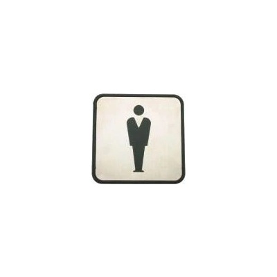 Piktogram symbol WC Páni nerez
