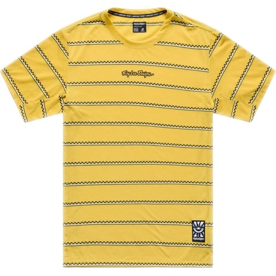 Troy Lee Designs TLD Skyline Ride SS Tee Checked Out Butter