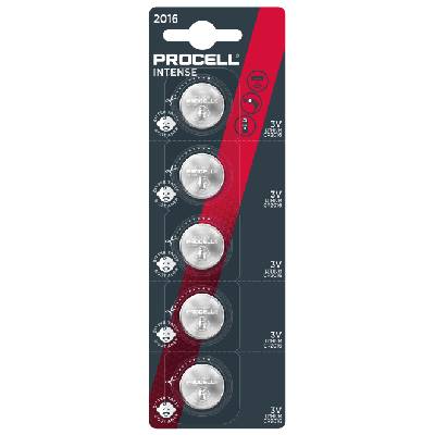 Батерия duracell - procell-cr2016-5pk (procell-cr2016-5pk)