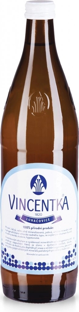 Toto je absolútny víťaz porovnávacieho testu - produkt Vincentka liečivá minerálna voda 700 ml
