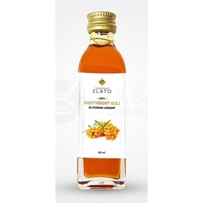 T.ZLATO 100% RAKYTNÍKOVÝ OLEJ za studena lisovaný 40 ml