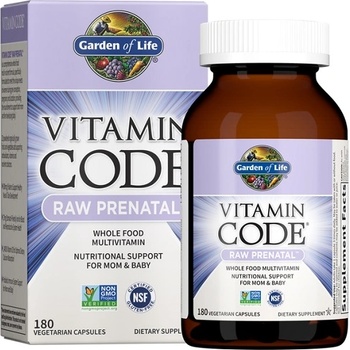 Image 1 of Garden of Life Vitamin Code RAW Prenatal, 180 Veg Capsules