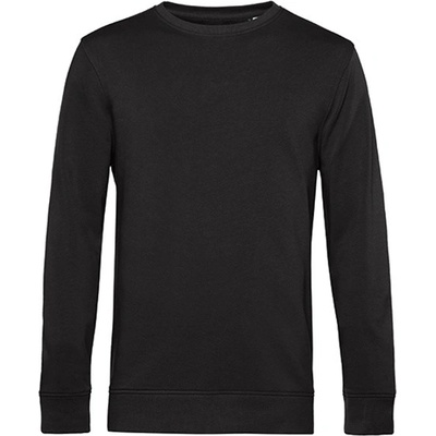 B&C tričko s dlhým rukávom WU31B black pure