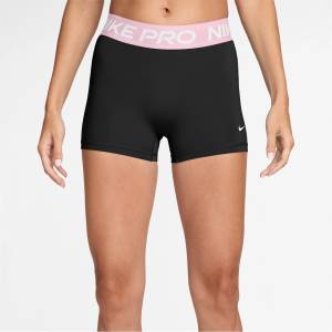Nike Къси панталони Nike Women's Performance Gym Shorts - Black/Pink