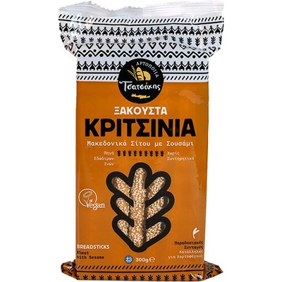 Tsatsakis Kritsinia pšeničné tyčinky se sezamem 300 g