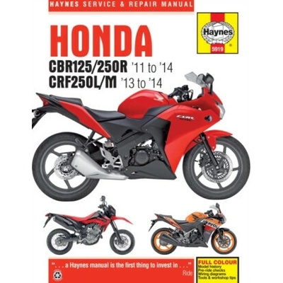 Honda CBR125R, CBR250R, CBR300R, CB300F & CRF250 (11-18) - Haynes Publishing
