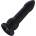 HISMITH HSA85 Bullet Silicone Anal Dildo KlicLok 26.5cm Black