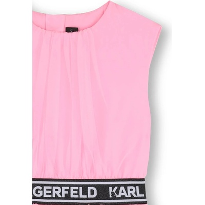 Karl Lagerfeld Детска рокля Karl Lagerfeld (Z31147.156.162)