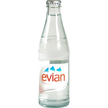 Evian 0,33l sklo