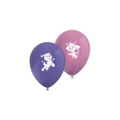 Procos Tlapková Patrola Skye & Everest latexové balónky 11 28cm