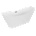 Mexen Celia 170x75 cm white/brushed gun grey (52331707500-66)