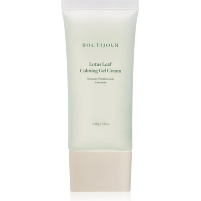 BOUTIJOUR Lotus Leaf Calming Gel Cream хидратиращ и успокояващ крем за укрепване на кожната бариера 80 гр