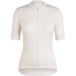 Rapha Дамска фланелка с къс ръкав за колоездене Rapha Women's Core Jersey Cycling jersey - Off / White / White - размер XL (156-2650-1215)