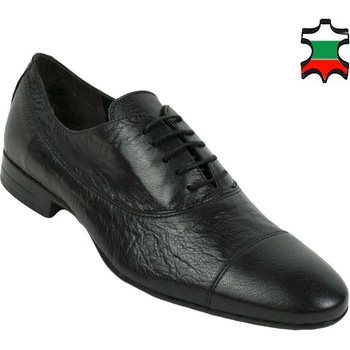 Image 1 of Български обувки Черни мъжки официални обувки от естествена кожа 32670