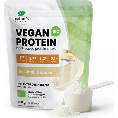 Nature's Finest Bio proteínový nápoj 69% 450g