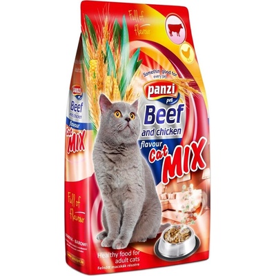Panzi Cat Mix Beef chicken hovězí kuřecí kočky 10 kg