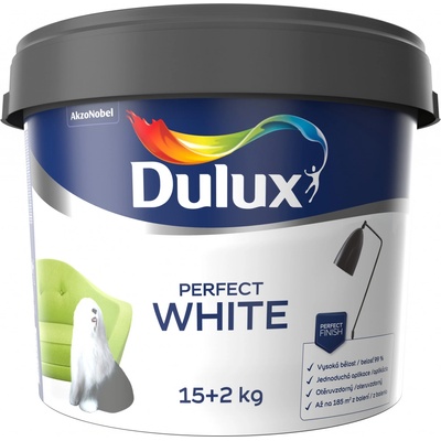Dulux Perfect White 23+3 kg biela