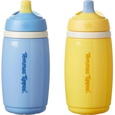 Tommee Tippee Izolovaný hrnek s aktivním nálevem, 266 ml, nepropustná láhev na vodu pro batolata od