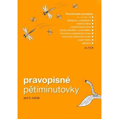 Pravopisné pětiminutovky pro 5. ročník ZŠ - Bezděková Denisa