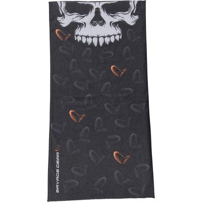 Savage Gear Nákrčník Tec-Tube Skull s logom