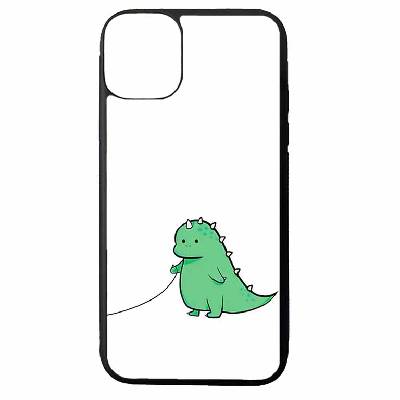Kryt na telefon - Pro dva - Zelený dinosaurus (Značka: Huawei/Honor, Model telefonu: Honor X8b)