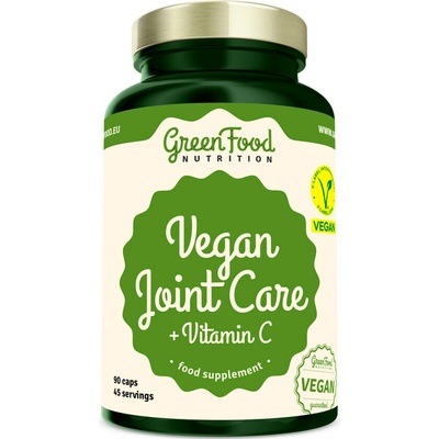 GreenFood Nutrition Vegan Joint Care + Vitamín C 90 kapsúl