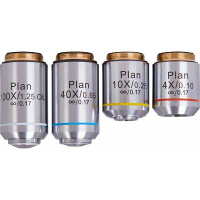 Levenhuk MED900 4x,10x, 40xs,100xsoil