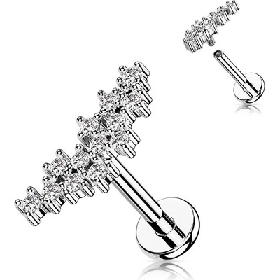 S4U Piercing do brady se zirkony LB1111ST-1206