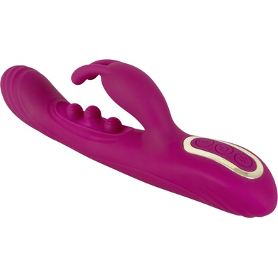 Sweet Smile Javida - вибратор с топчета и клиторен масажор (лилав)