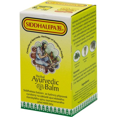 Siddhalepa Ayurvedic Balm 25 g – Hledejceny.cz