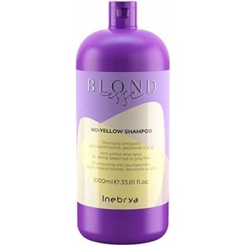 Inebrya Blondesse NoYellow Shampoo šampon pro blond zesvětlené a šedivé vlasy 1000 ml