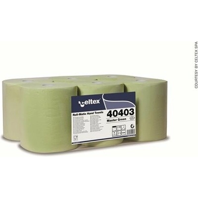 Celtex Master dvouvrstvé celulóza zelené role 6 x 140 m