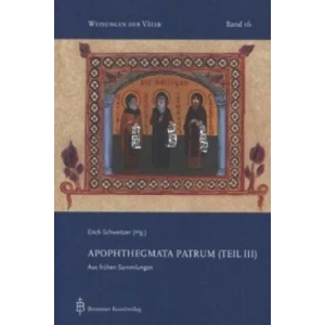 Apophthegmata Patrum. Tl. 3 | Erich Schweitzer (ISBN: 9783870712891)
