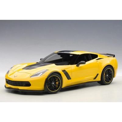 AUTOart Chevrolet Corvette C7 Z06 C7R Edition Corvette Racing žltá 1:18