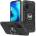 Wozinsky Хибриден кейс Wozinsky Ring Armor с магнитен държач за Samsung Galaxy A03s, Черен (9145576243251)