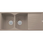 Plados Plados КУХНЕНСКА МИВКА naiky 116-20 1160x500 КАФЯВ (nk11620/72) Мивка за вграждане