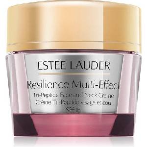 Estée Lauder Resilience Multi-Effect Tri-Peptide Face and Neck Creme SPF 15 Дневен крем за лице и шия за суха кожа 50 ml