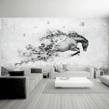 Image 1 of Art gift Фототапет Бягащ кон