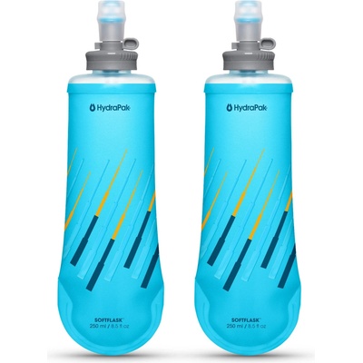 Hydrapak Хидратиращ резервоар Hydrapak Softflask 250 ml 2- Pack Water bottle - Malibu Blue (533-2472-0111)