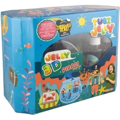 TUBAN Креативен комплект Tuban - Tubi Jelly, пирати, 8 цвята (TU3332)