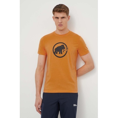 MAMMUT Спортна тениска Mammut Core в оранжево с принт (1017.05890)