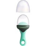 BOON Силиконова дъвкалка с отвори за хранене Boon - Pulp, mint (B11414) - baby