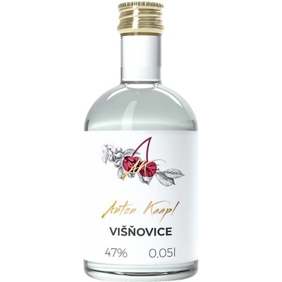 Anton Kaapl Višňovice 47% 0,05 l (holá láhev)