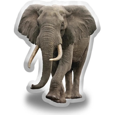 Sablio 3D vankúš Slon Africký 45x50