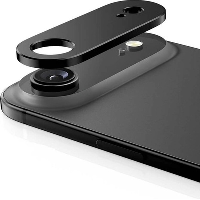 Tech-Protect Протектор за Камерата на iPhone Air, Camalloy Fit Plus Glass, Черен (5906302319121)