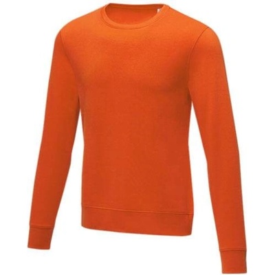 Zenon pánský sveter s kruhovým výstrihom oranžová