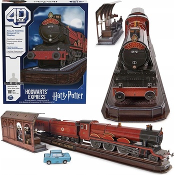 4D BUILD 3D Puzzle Harry Potter: Bradavický Expres 181 ks