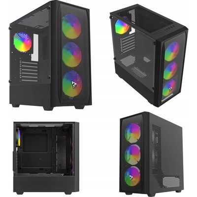 Savio Noctis Flow RGB X1 Black