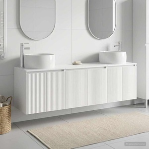 vidaXL Комплект шкафове за баня 3 бр. Бял гланц 49, 5 x 44, 5 x 66 см (3405711)